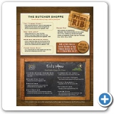 Restaurant Menu Page